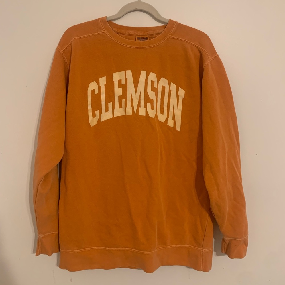 Clemson Comfort Colors Sweatshirt